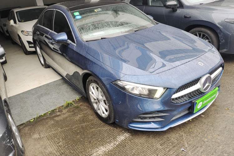 Used Mercedes-Benz A-Class 2019 A 200 L Sport Sedan Front Right 45 Deg