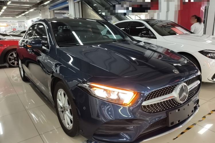 Used Mercedes-Benz A-Class 2019 Restyled A 200 L Sport Sedan Front Right 45 Deg