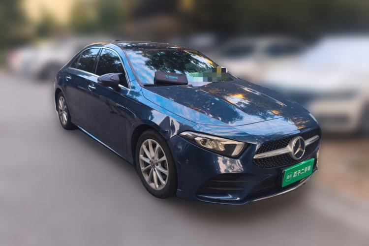 Used Mercedes-Benz A-Class 2019 Restyled A 200 L Sport Sedan Front Right 45 Deg