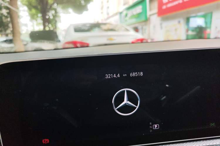 Used Mercedes-Benz A-Class 2019 A 200 L Sport Sedan Odometer Close Up