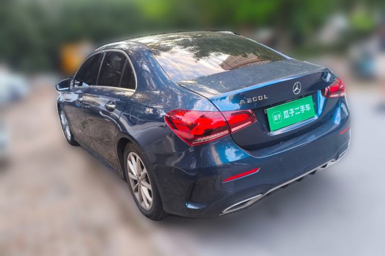 Used Mercedes-Benz A-Class 2019 Restyled A 200 L Sport Sedan Rear Left 45 Deg