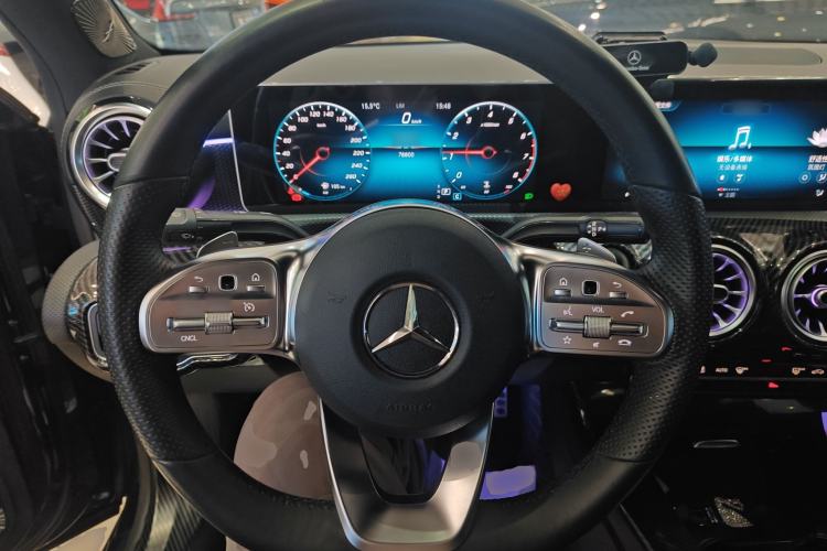Used Mercedes-Benz A-Class 2019 A 200 L Sport Sedan Steering Wheel