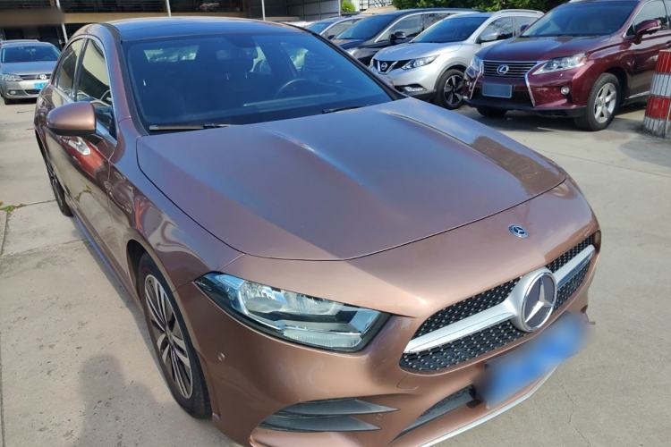 Used Mercedes-Benz A-Class 2019 Restyled A 180 L Sport Sedan Front Right 45 Deg