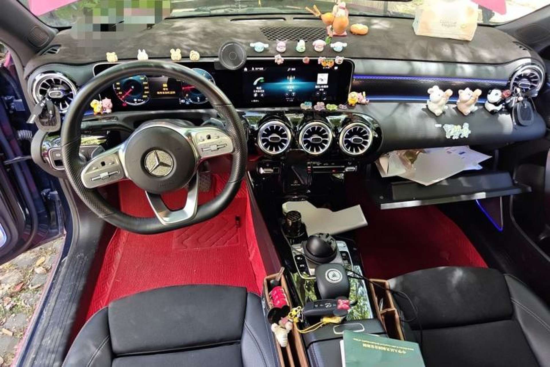 Used Mercedes-Benz A-Class 2019 Restyled A 200 L Sport Sedan Center Console