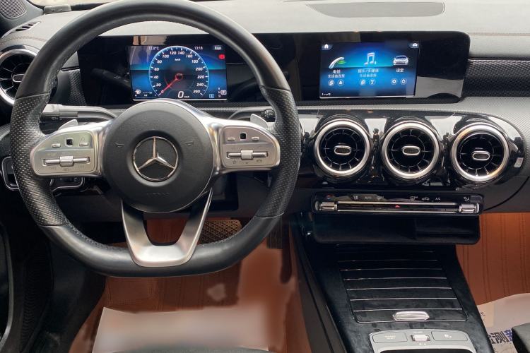 Used Mercedes-Benz A-Class 2019 A 180 L Sport Sedan Audio And AC Panel