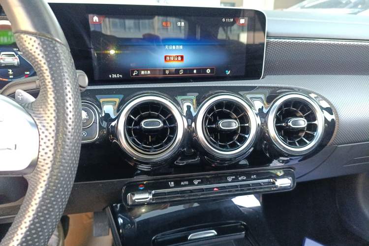 Used Mercedes-Benz A-Class 2019 A 200 L Sport Sedan Audio And AC Panel