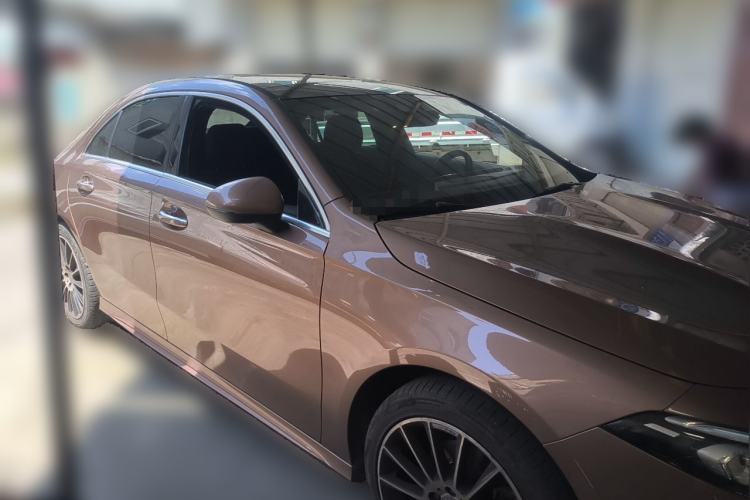 Used Mercedes-Benz A-Class 2019 Restyled A 200 L Sport Sedan Front Right 45 Deg
