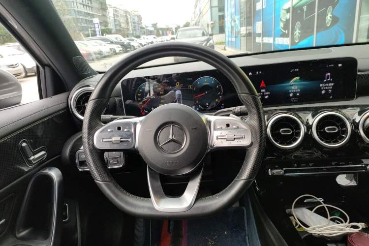 Used Mercedes-Benz A-Class 2019 A 200 L Sport Sedan Steering Wheel