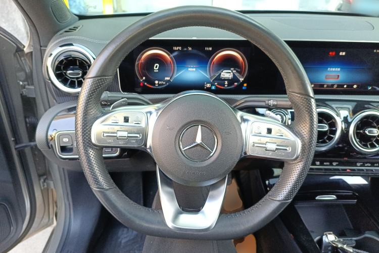 Used Mercedes-Benz A-Class 2019 A 200 L Sport Sedan Steering Wheel