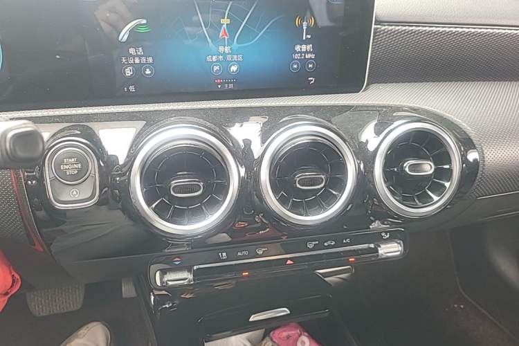 Used Mercedes-Benz A-Class 2019 A 200 L Sport Sedan Audio And AC Panel
