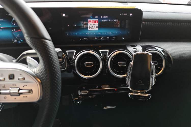 Used Mercedes-Benz A-Class 2019 Restyled A 200 L Sport Sedan Audio And AC Panel