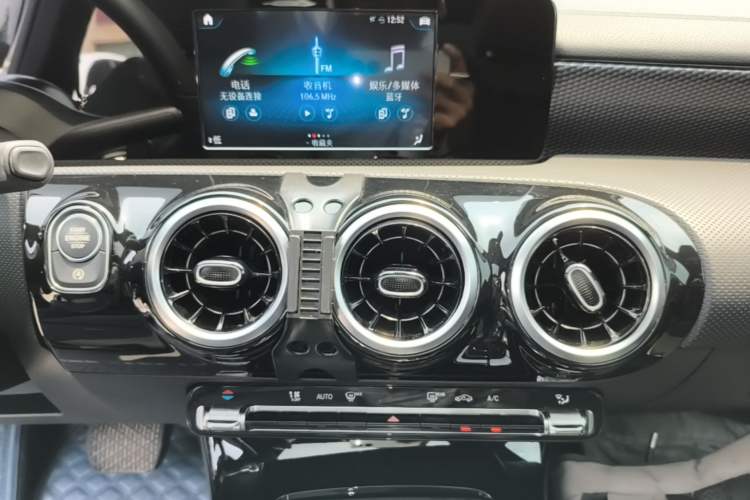 Used Mercedes-Benz A-Class 2019 A 180 L Sport Sedan Audio And AC Panel