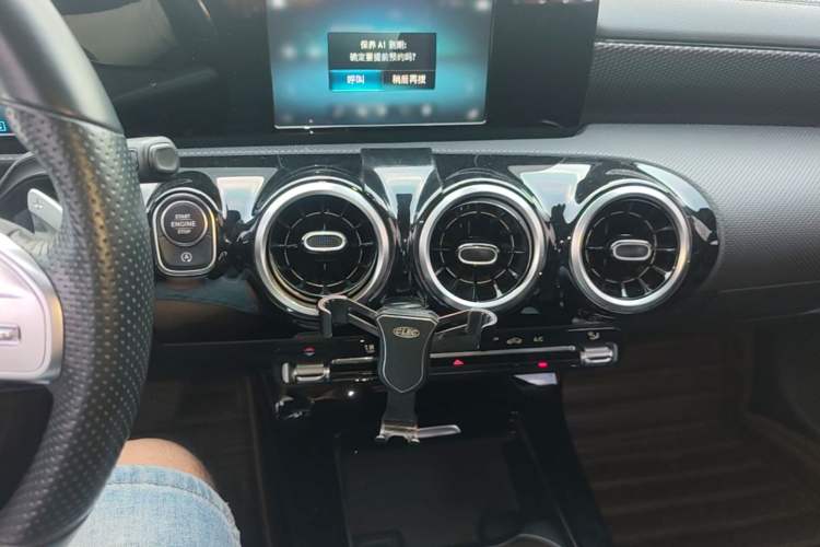 Used Mercedes-Benz A-Class 2019 A 180 L Sport Sedan Audio And AC Panel