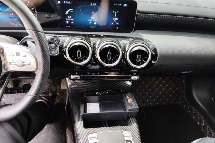 Used Mercedes-Benz A-Class 2019 Restyled A 200 L Sport Sedan Audio And AC Panel