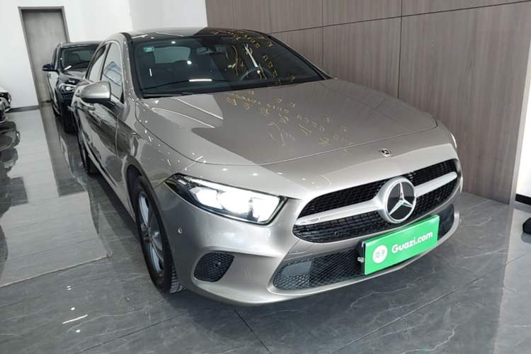 Used Mercedes-Benz A-Class 2019 Revised A 200 L Front Right 45 Deg