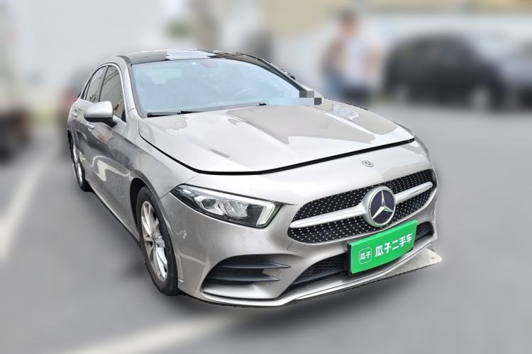 Used Mercedes-Benz A-Class 2019 Restyled A 200 L Sport Sedan Front Right 45 Deg