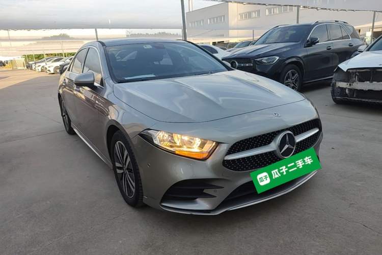Used Mercedes-Benz A-Class 2019 A 180 L Sport Sedan Front Right 45 Deg