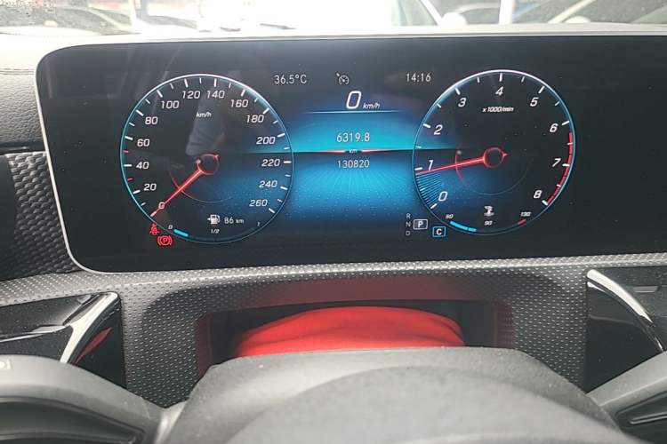 Used Mercedes-Benz A-Class 2019 A 200 L Sport Sedan Instrument Cluster