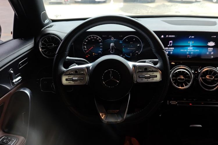 Used Mercedes-Benz A-Class 2019 A 200 L Sport Sedan Steering Wheel