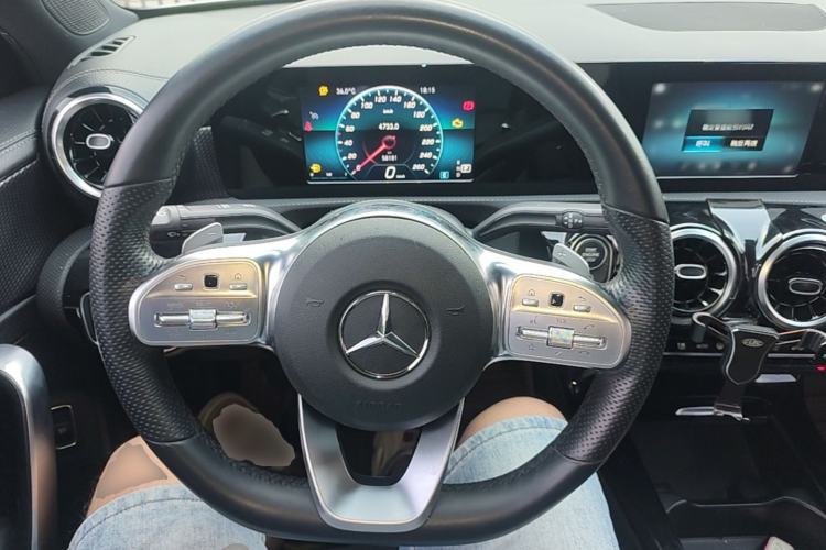 Used Mercedes-Benz A-Class 2019 A 180 L Sport Sedan Steering Wheel