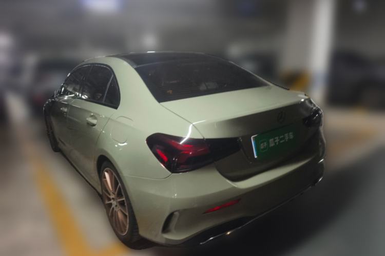 Used Mercedes-Benz A-Class 2019 A 200 L Sport Sedan First Edition Special Edition Rear Left 45 Deg