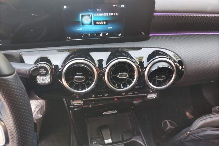 Used Mercedes-Benz A-Class 2019 Restyled A 180 L Sport Sedan Audio And AC Panel