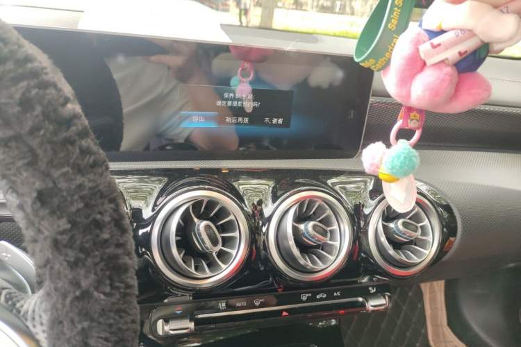 Used Mercedes-Benz A-Class 2019 Restyled A 200 L Sport Sedan Audio And AC Panel