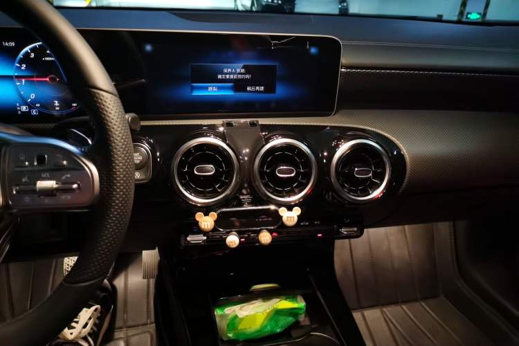 Used Mercedes-Benz A-Class 2019 A 200 L Sport Sedan Audio And AC Panel