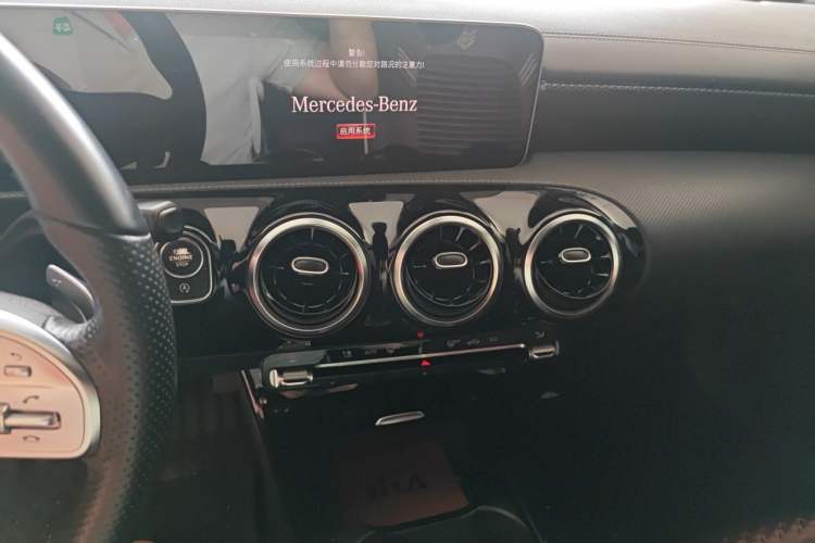 Used Mercedes-Benz A-Class 2019 A 200 L Sport Sedan Audio And AC Panel