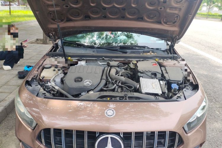 Used Mercedes-Benz A-Class 2019 Restyled A 200 L Sport Sedan Engine Bay