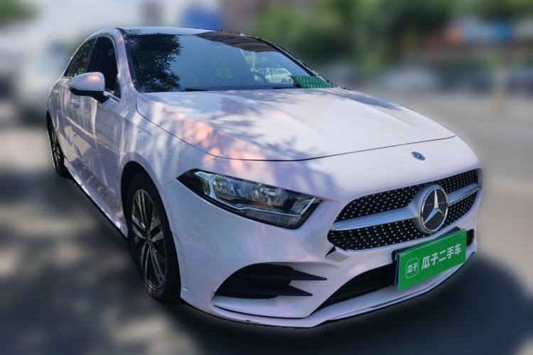 Used Mercedes-Benz A-Class 2019 Restyled A 180 L Sport Sedan Front Right 45 Deg