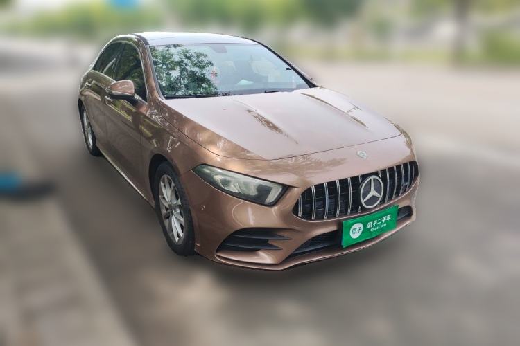 Used Mercedes-Benz A-Class 2019 Restyled A 200 L Sport Sedan Front Right 45 Deg