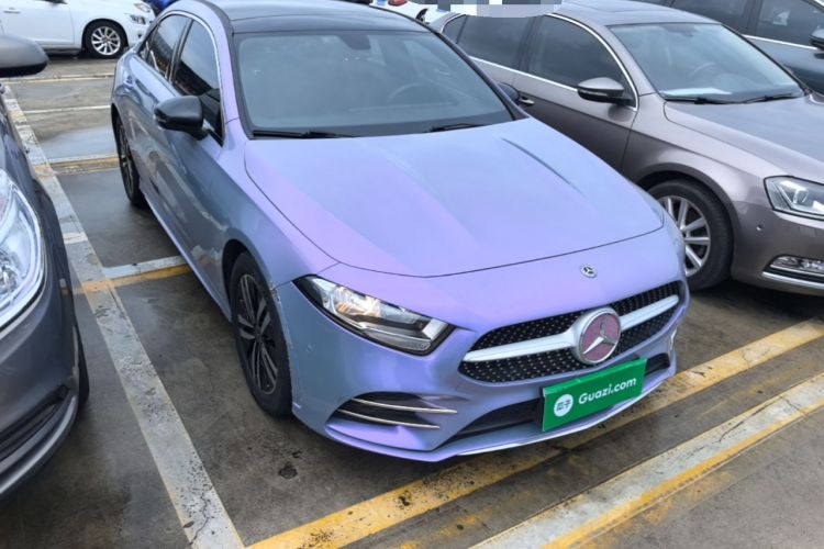 Used Mercedes-Benz A-Class 2019 Restyled A 180 L Sport Sedan Front Right 45 Deg