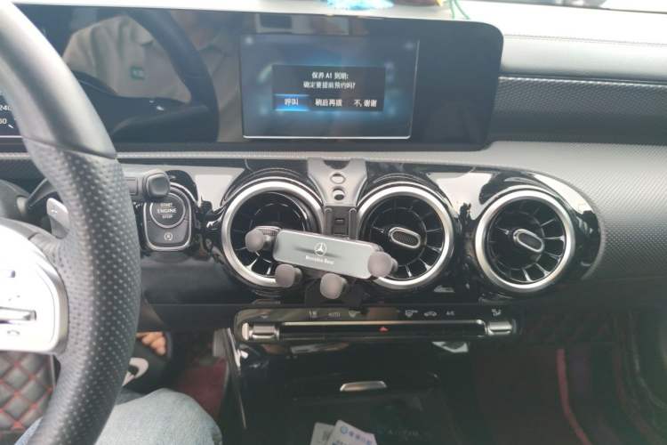 Used Mercedes-Benz A-Class 2019 Restyled A 180 L Sport Sedan Audio And AC Panel