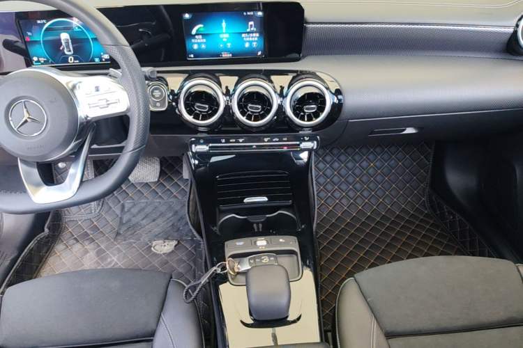 Used Mercedes-Benz A-Class 2019 A 180 L Sport Sedan Audio And AC Panel