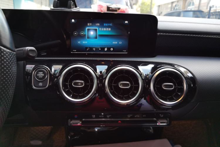 Used Mercedes-Benz A-Class 2019 A 180 L Sport Sedan Audio And AC Panel