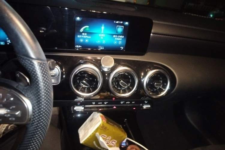 Used Mercedes-Benz A-Class 2019 A 180 L Sport Sedan Audio And AC Panel