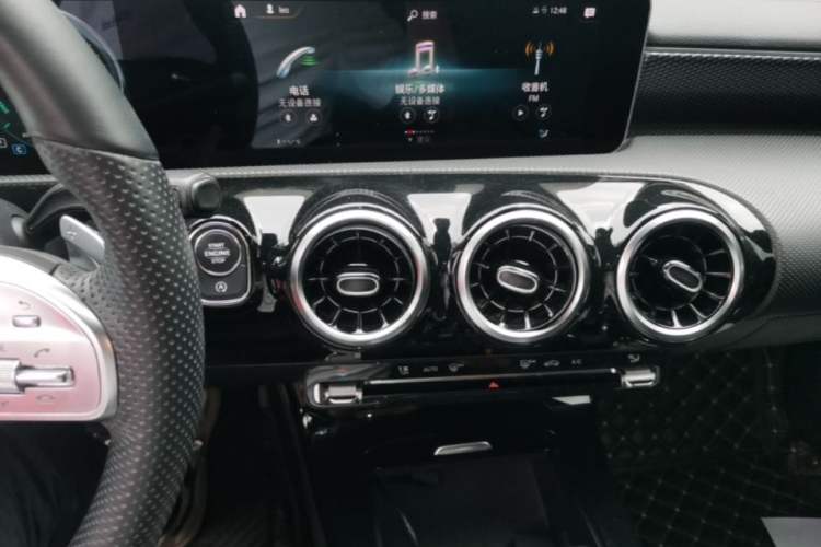 Used Mercedes-Benz A-Class 2019 A 200 L Sport Sedan Audio And AC Panel