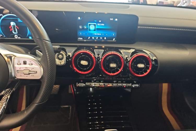 Used Mercedes-Benz A-Class 2019 A 180 L Sport Sedan Audio And AC Panel