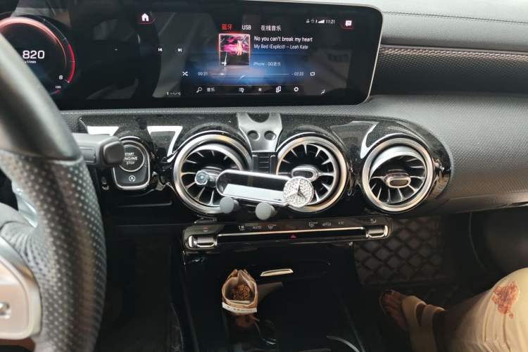 Used Mercedes-Benz A-Class 2019 Restyled A 200 L Sport Sedan Audio And AC Panel