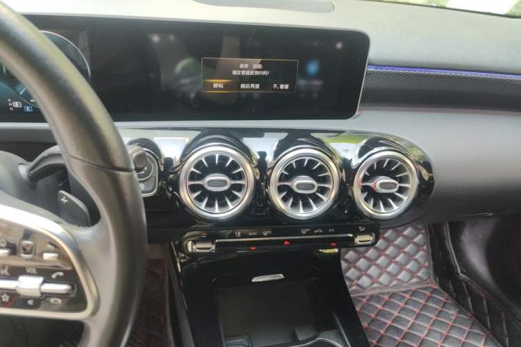 Used Mercedes-Benz A-Class 2019 A 200 Dynamic Edition Audio And AC Panel