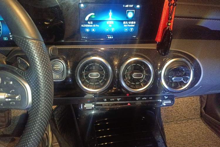 Used Mercedes-Benz A-Class 2019 A 180 L Sport Sedan Audio And AC Panel