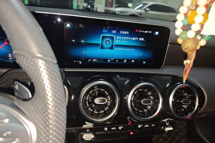 Used Mercedes-Benz A-Class 2019 A 200 L Sport Sedan Audio And AC Panel