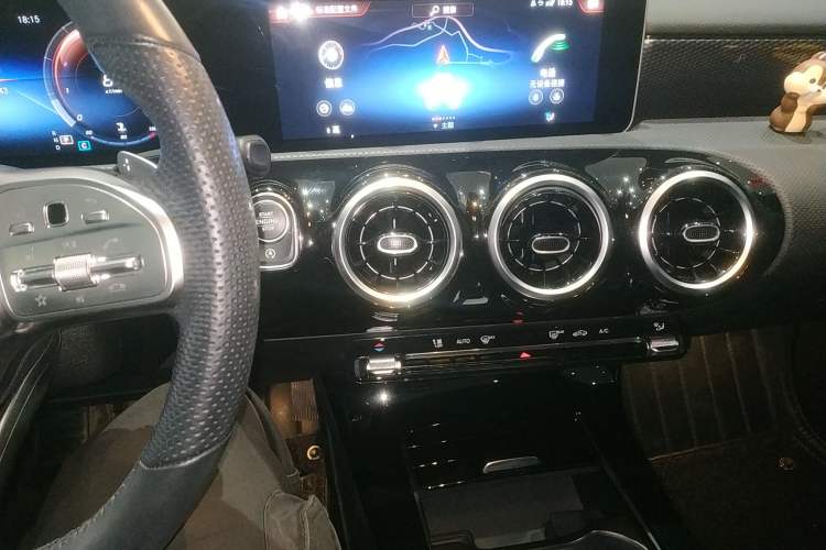 Used Mercedes-Benz A-Class 2019 A 200 L Sport Sedan Audio And AC Panel