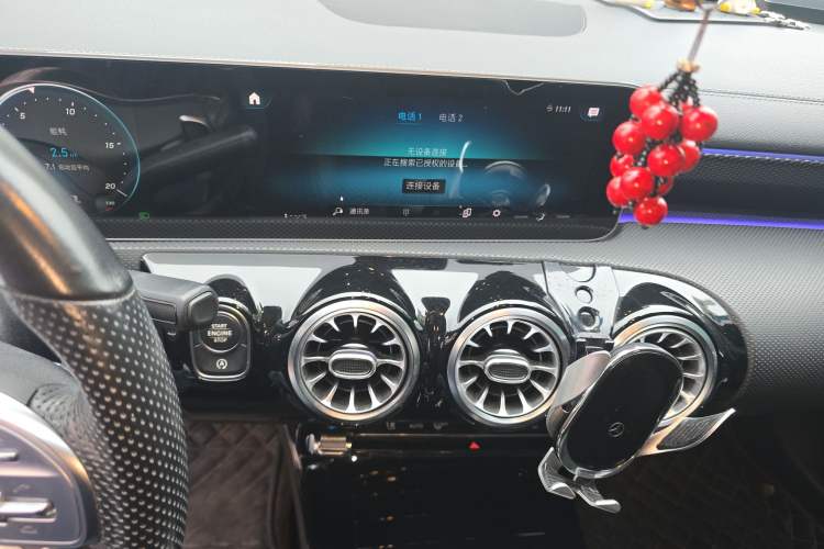 Used Mercedes-Benz A-Class 2019 A 200 L Sport Sedan Audio And AC Panel