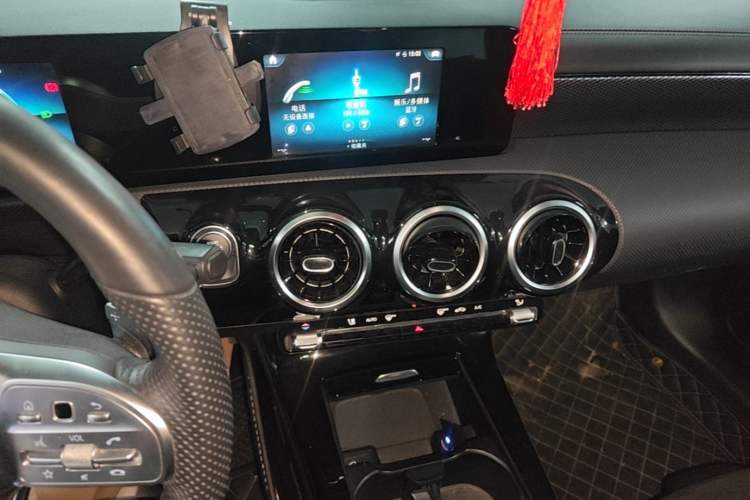 Used Mercedes-Benz A-Class 2019 A 180 L Sport Sedan Audio And AC Panel