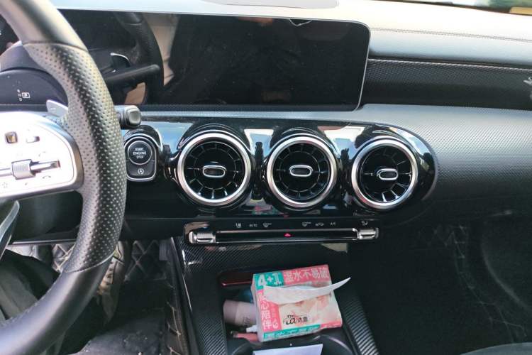Used Mercedes-Benz A-Class 2019 A 200 L Sport Sedan Audio And AC Panel