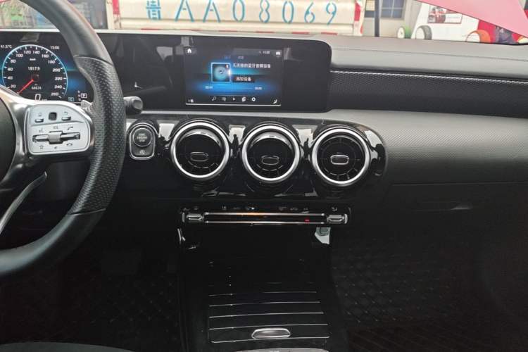 Used Mercedes-Benz A-Class 2019 A 180 L Sport Sedan Audio And AC Panel