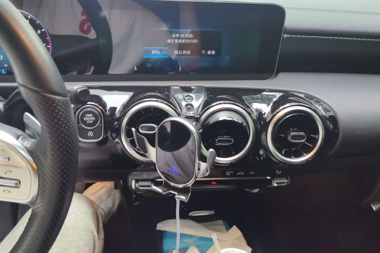 Used Mercedes-Benz A-Class 2019 A 200 L Sport Sedan Audio And AC Panel