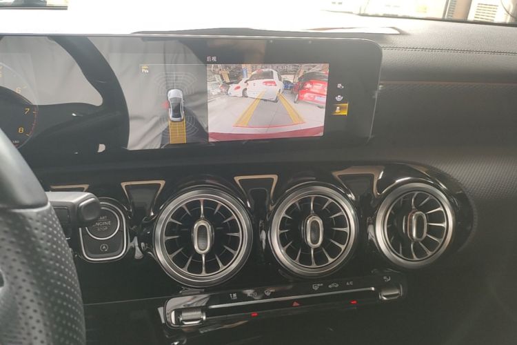 Used Mercedes-Benz A-Class 2019 A 200 L Sport Sedan Audio And AC Panel